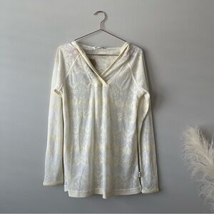 Woolrich Women's Ricketts Glen Burnout Hoodie Top